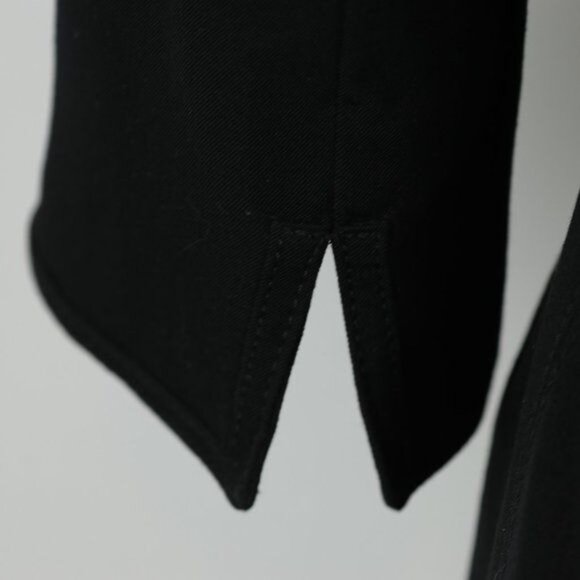 White House Black Market Women's Size 0 Black Single Breasted 3/4 Sleeve Blazer - Picture 7 of 9